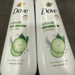 Dove Body Wash Cucumber 