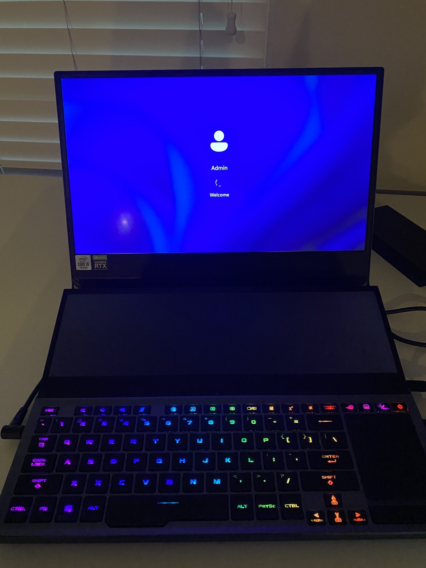 ROG Zephyrus Dual Screen Gaming Laptop