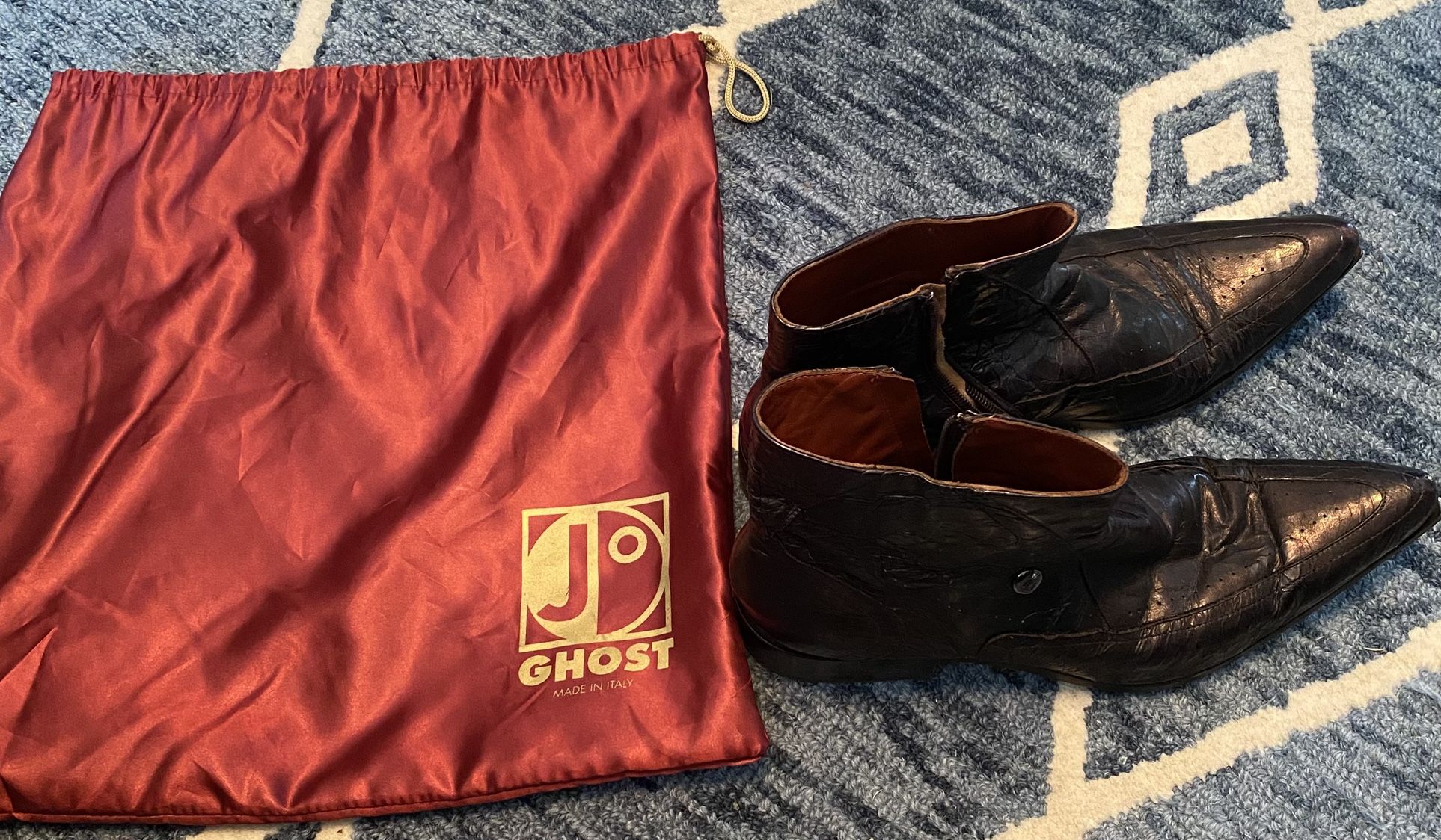 JO Ghost Vero Cuoio size EU 40 Made In Italy. US 7.5