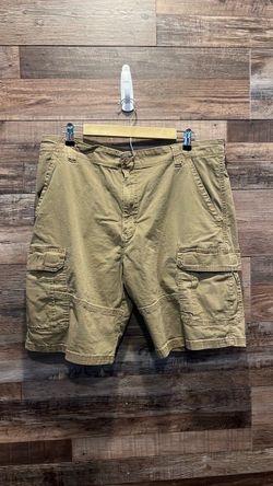 Men's Khaki Cargo Shorts