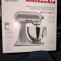 KitchenAid stand mixer tilted