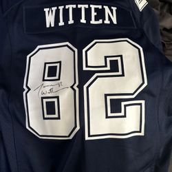Jason Witten Dallas Cowboys Autographed Jersey XL