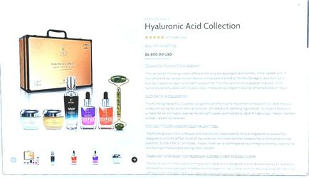 Luxury Skin Care, Hyaluronic Acid Collection, Great Gift !