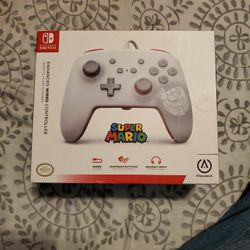 Nintendo Switch Enhanced Wired Controller Super Mario