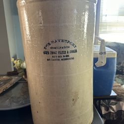 Antique Davenport Germ Water Filter Cooler 