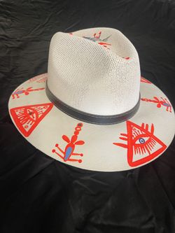 Hand Painted “Evil Eye” Hat