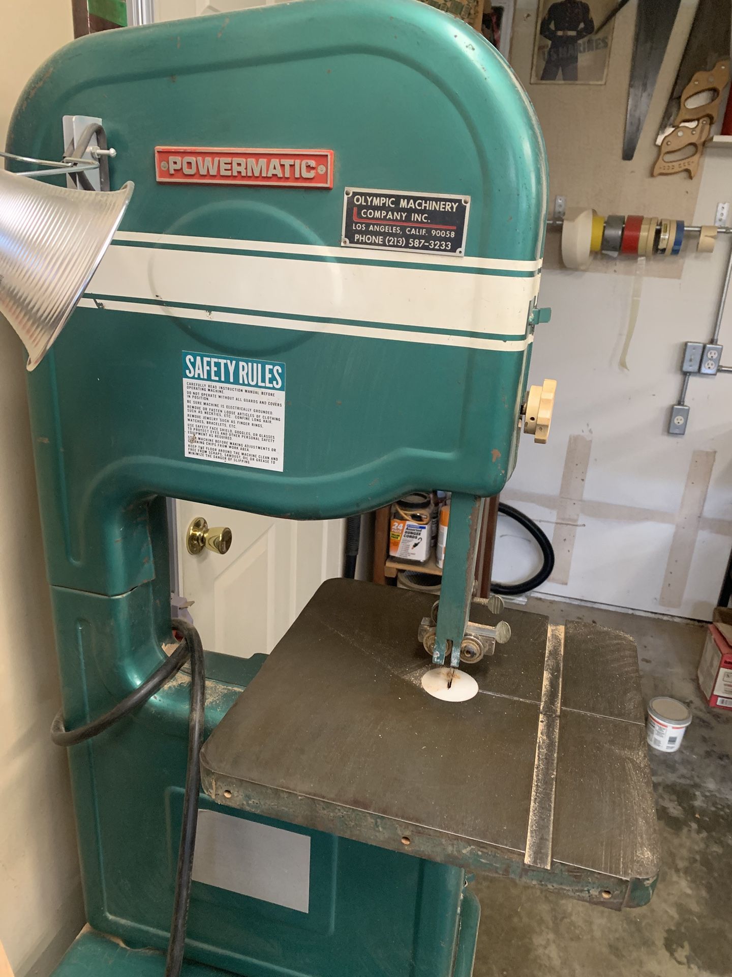 14” Powermatic Bandsaw