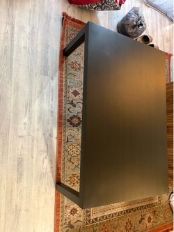 black coffee table