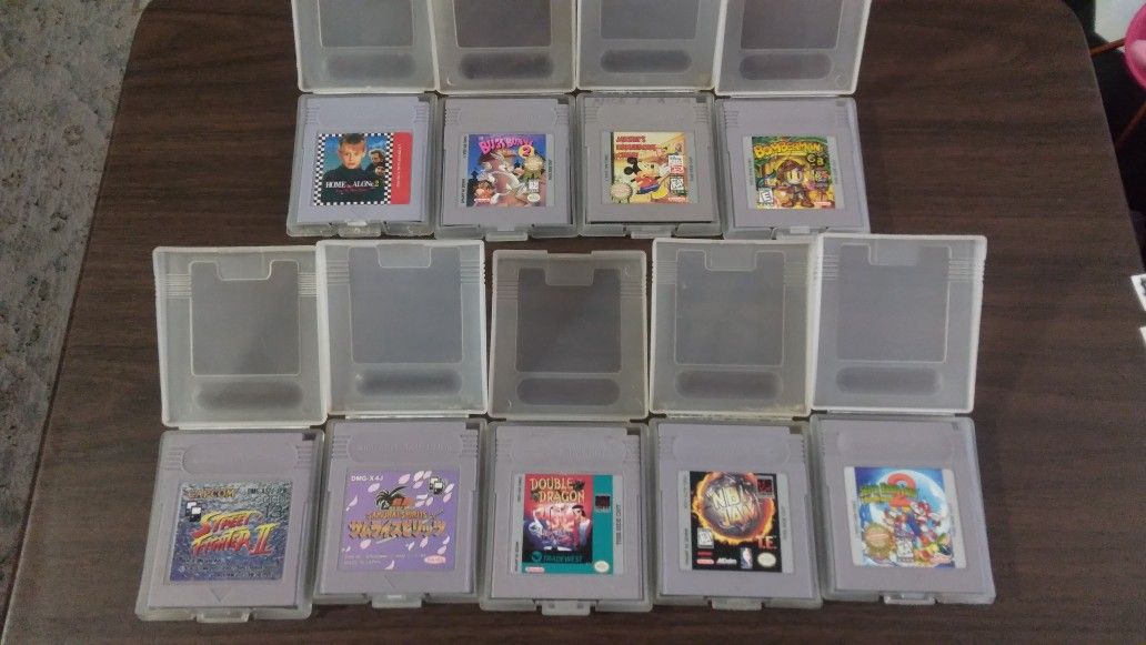 Gameboy/Gameboy Advance/GameGear Games