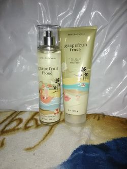 Bath and Body Works Grapefruit Frosé Set!