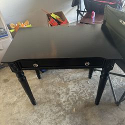 Black Vanity/Console Table
