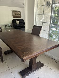Dining Table, With 6 Chairs