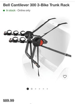 Bell Cantilever 300 3 Bike Trunk Rack