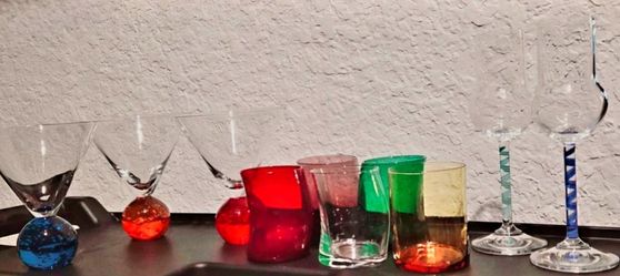 Colorful Barware