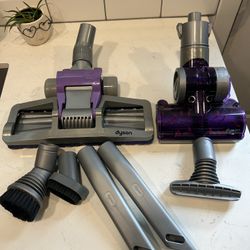 Dyson vacuum attachments set