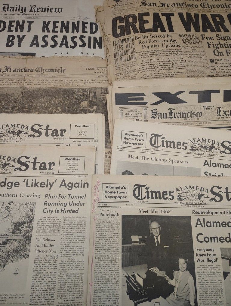 Vintage & Antique Newspaper