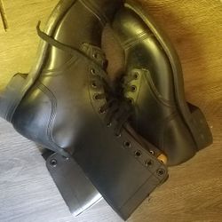 TOP QUALITY LEATHER WORK /COMBAT BOOTS  Steel Toe