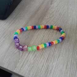 Beaded Bracelet With BRENDAS NAME ON IT