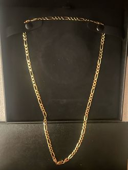 KAY 14K Solid Gold Figaro Chain – 22” – $2,700 OBO