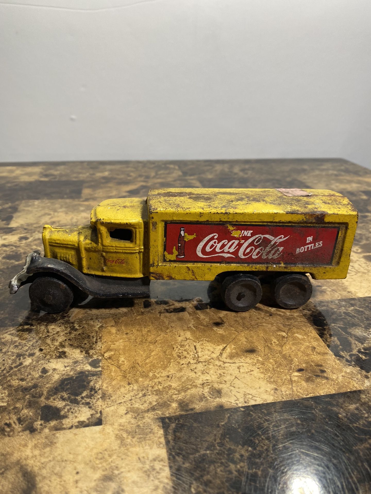 Vintage Coca Cola Cast Iron Truck