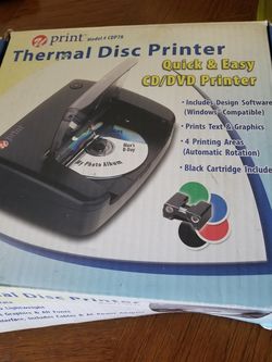 U-PRINT CDP78 thermal disc printer