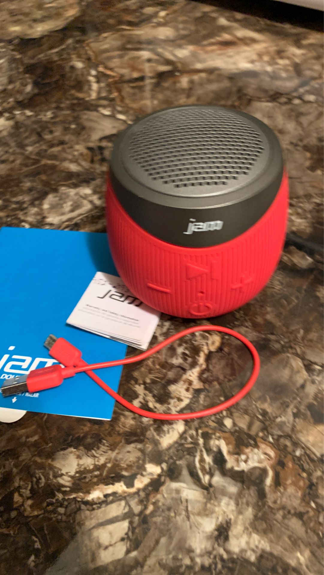 Jam Double Down Bluetooth speaker new never used