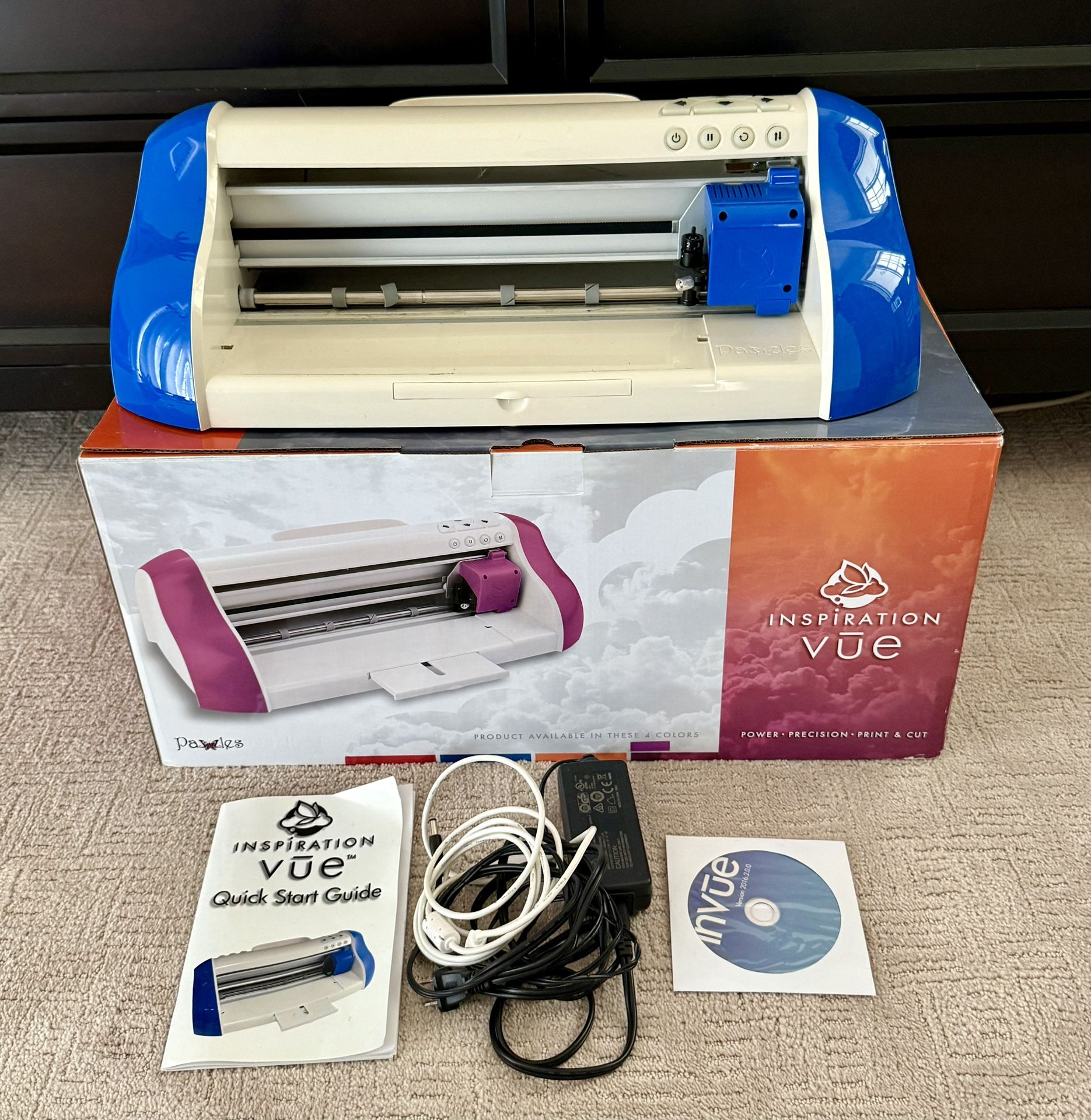 (2) Pazzles Inspiration Vue - Vinyl Cutter - 1 New, 1 Used