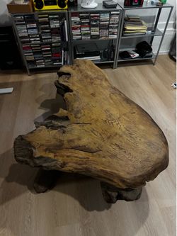 California Red Wood Coffeeg Table
