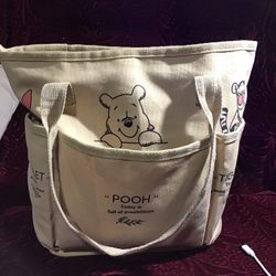 Winnie The Pooh Tote Bag Execellet Condition 