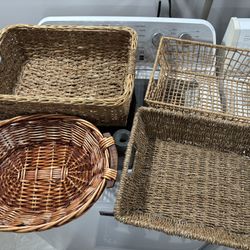 Baskets Various Sizes