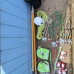 🌲 Arborist Climbing & Rigging Gear Setup – Ready to Work 🌲