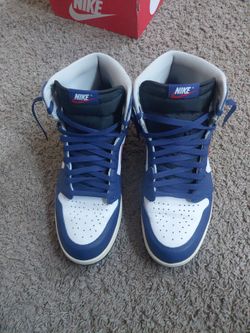 Blue Jordan 1s