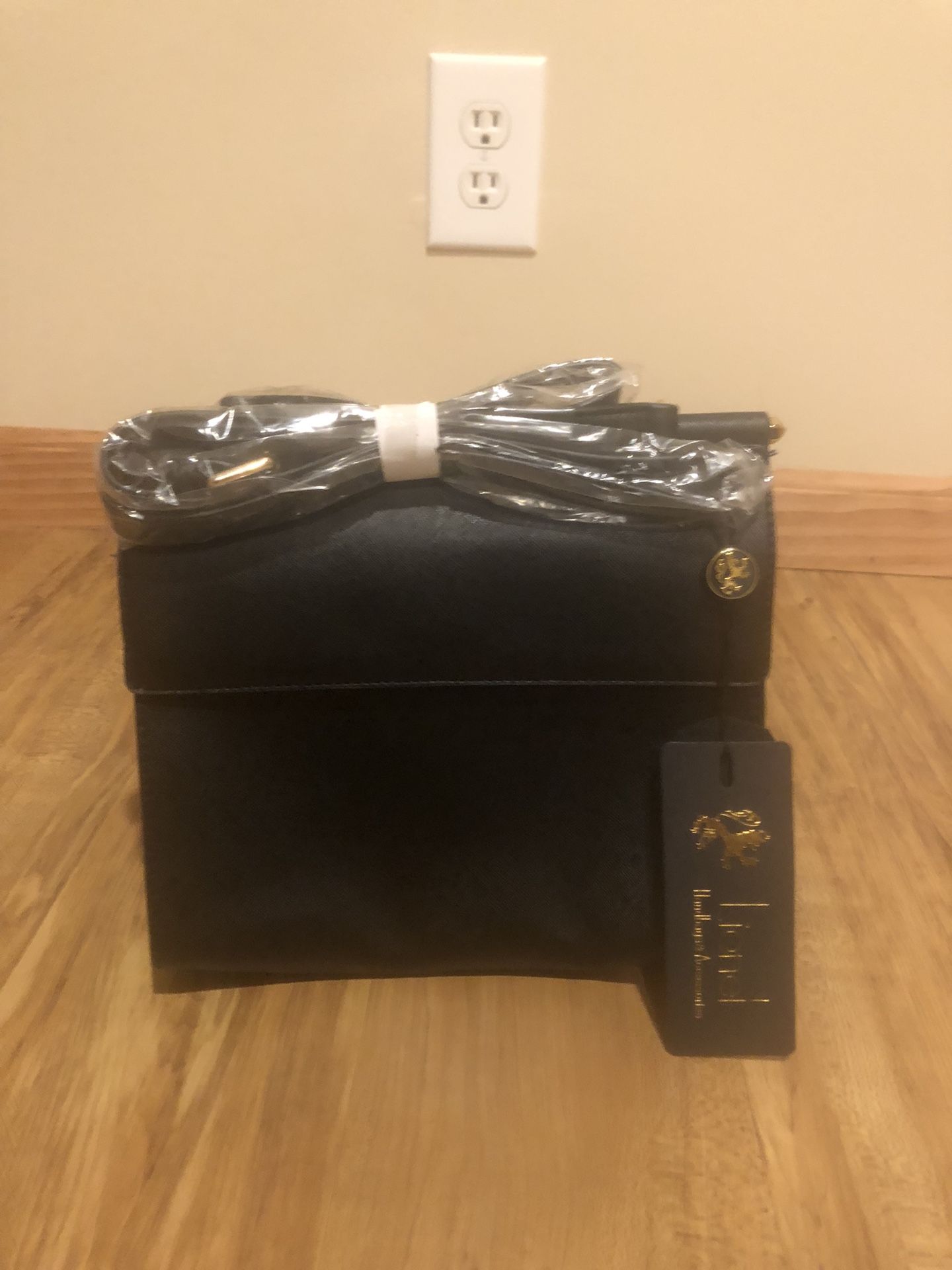 New Black Lionel Shoulder Bag