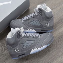 Nike Air Jordan 5 Wolf Grey Size 9