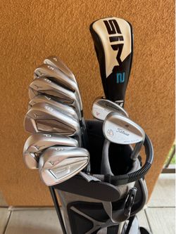 Mizuno JPX919 Forged Iron Set (4-GW) + 56 Deg/60 Deg + Hybrid & Free 3 Iron included