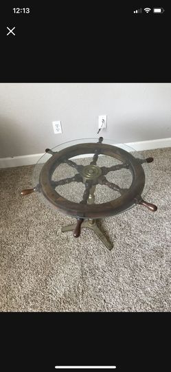 Nautical end table