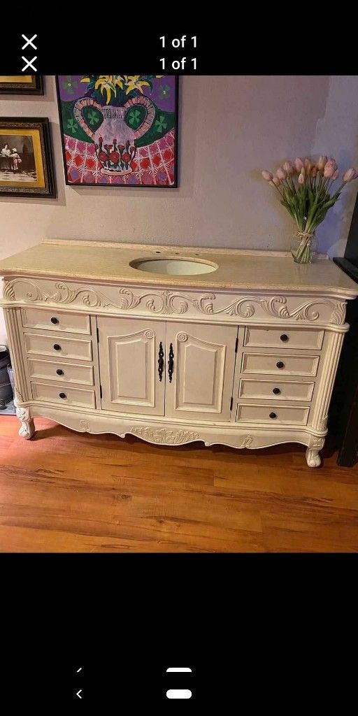 Antique Bathroom Vanity 