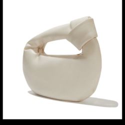 MELIE BIANCO Alexandra Top Handle Bag in Cream