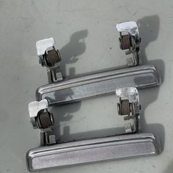Outside Door Handle Chrome PAIR 1(contact info removed) Mustang II