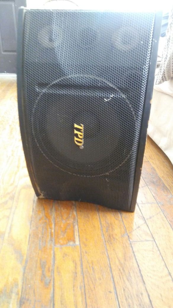 Tpd audi loud speaker