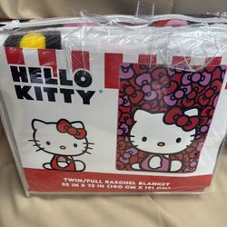 Hello Kitty Twin Blanket 