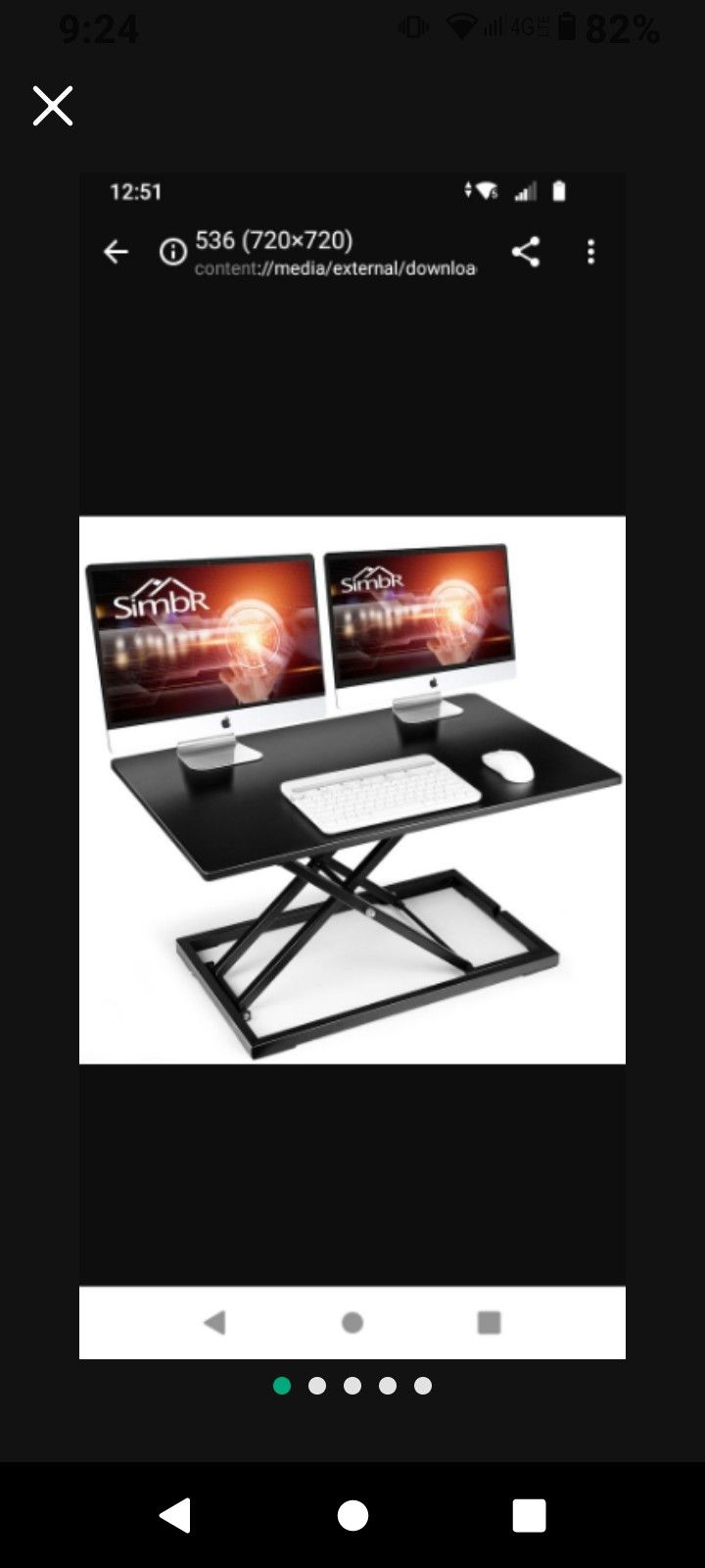 Stand-up Desk Standing Desk Office Desk Height Adjustment Table Height Adjustment Desk Brand New Standing Desk Office Desk Brand New In The Box π