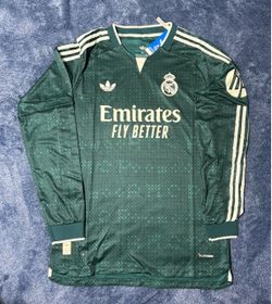 Real Madrid Away 2026 Long Sleeve Jersey