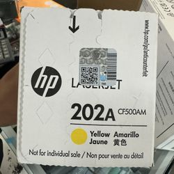 HP 202A Cyan, Magenta, Yellow Toner Cartridges Printers
