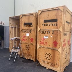 Large Wooden Crate