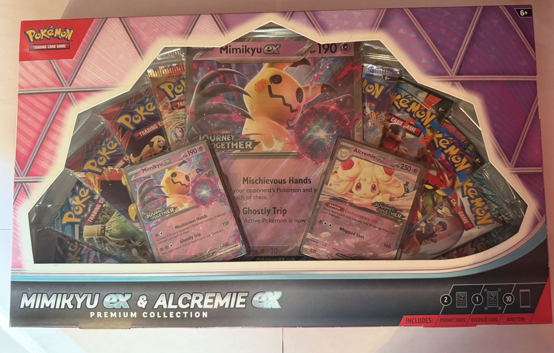 Mimikyu Ex and Alcremie Ex Premium Collection