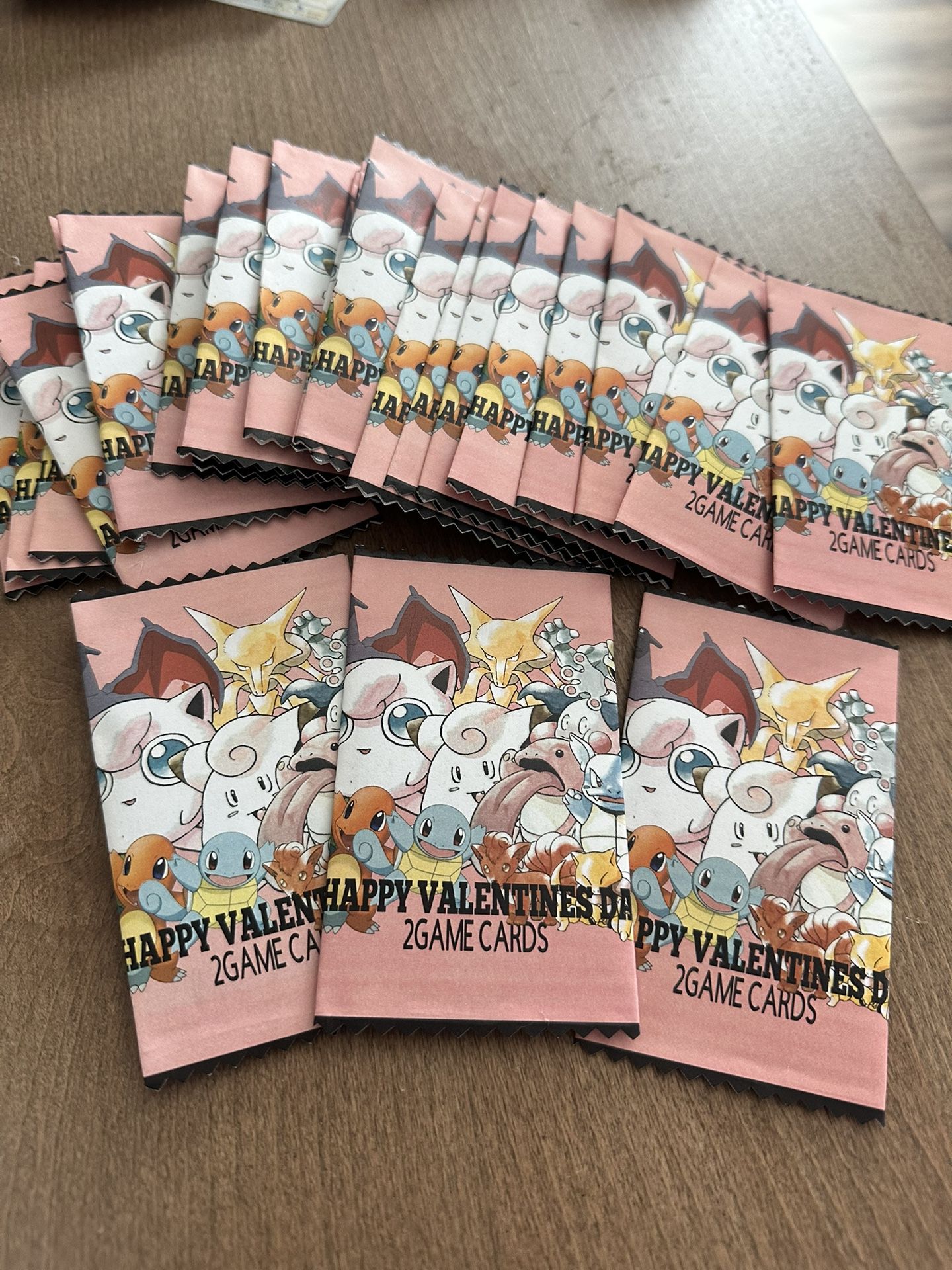 Valentines Pokémon Cards