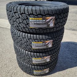 275 60 20 NEW TIRES DODGE RAM TITAN TUNDRA RUBICON GLADIATOR SILVERADO SUBURBAN AVALANCHE TAHOE SIERRA F150 