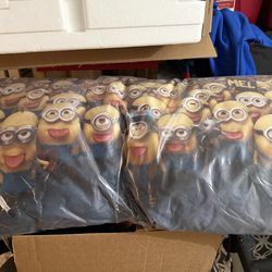 Minions long pillow