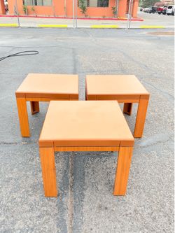3 Matching End Tables-$15 EACH